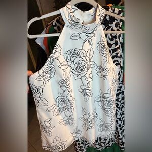 White House Black Market Halter Top Size 6